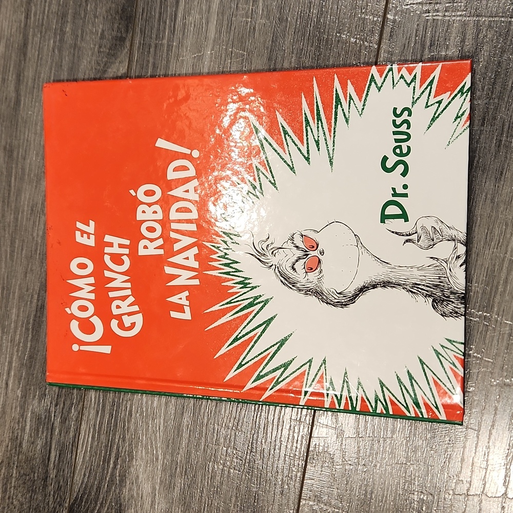 Dr. SEUSS Como El Grinch Robo LA Navidad! Children's Hardcover Book